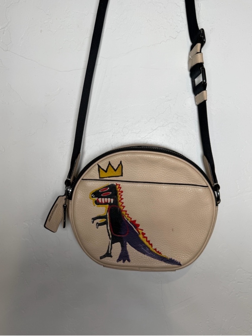 Coach X Jean Michel Basquiat Cooperation Theme Crossbody Canteen bag